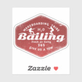 Sticker Wakeboard Wakeboard (Feuille)