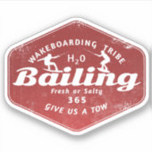 Sticker Wakeboard Wakeboard (Devant)