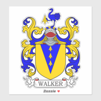 Sticker Walker Family Crest