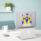 Sticker Walker Family Crest (Ordinateur portable sur le bureau)