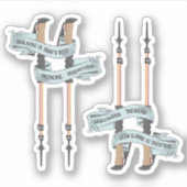 Sticker walking is the best medic Hippocrates hiking pulse (Devant)