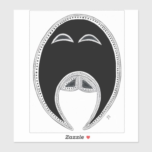 Sticker Walrus (Feuille)