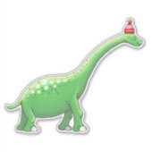 Sticker Walter le Dinosaur (Devant)
