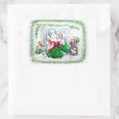 Sticker Waltzing Père Noël & Mme Claus (Sac)