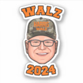 Sticker Walz 2024 (Devant)