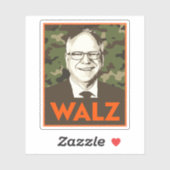 Sticker Walz Hope à Camouflage (Feuille)