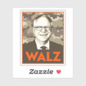 Sticker WALZ Hope au Camouflage (Feuille)