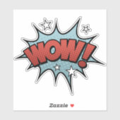 Sticker Waouh ! (Feuille)