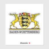 Sticker Wappen Baden-Wurttemberg (Feuille)