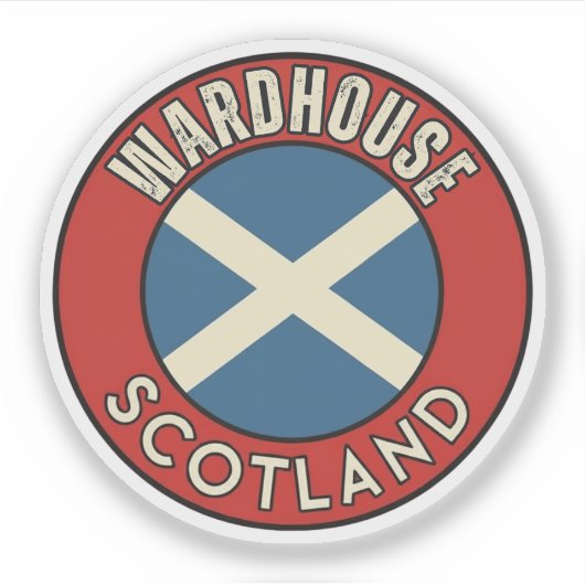 Sticker Wardhouse, Écosse (Devant)