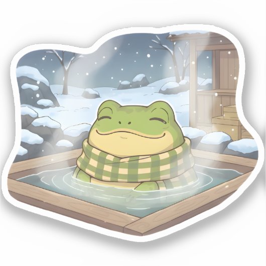 Sticker Warm Spring Rest (Recto)