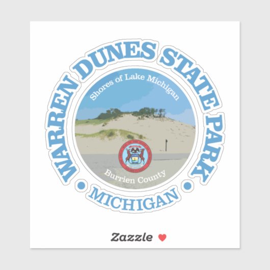 Sticker Warren Dunes SP (Feuille)