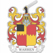 Sticker Warren Family Crest (Devant)