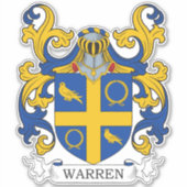 Sticker Warren Family Crest (Devant)