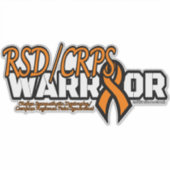STICKER WARRIOR...RSD/CRPS (Devant)