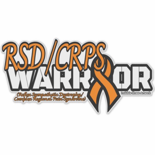 STICKER WARRIOR...RSD/CRPS (Devant)