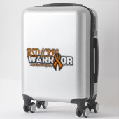 STICKER WARRIOR...RSD/CRPS (Sur valise)