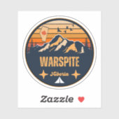Sticker Warspite, Alberta (Feuille)