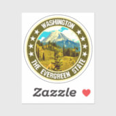 Sticker Washington (Feuille)