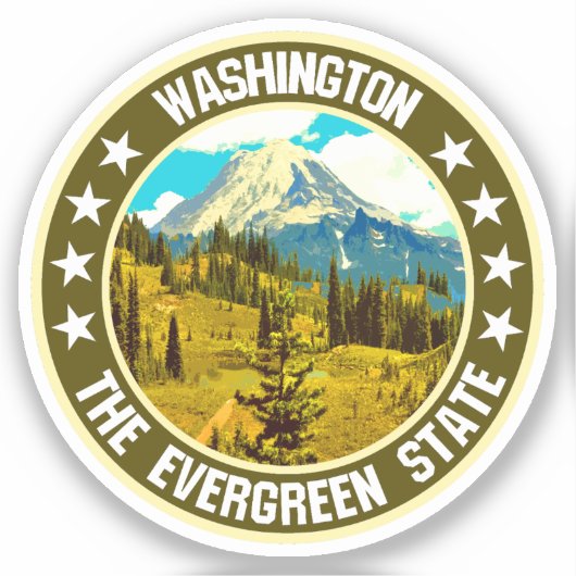 Sticker Washington (Recto)