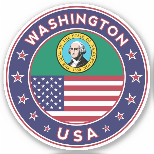 Sticker Washington (Devant)