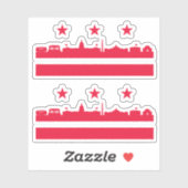 Sticker Washington DC 51e (Feuille)