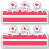 Sticker Washington DC 51e (Devant)