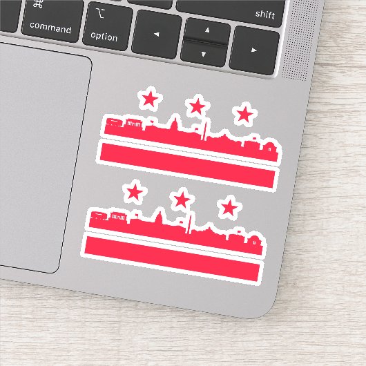 Sticker Washington DC 51e (Détail)