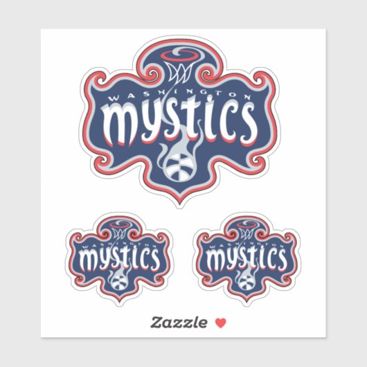 Sticker Washington Mystiques-WNBA (Feuille)