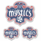 Sticker Washington Mystiques-WNBA (Devant)