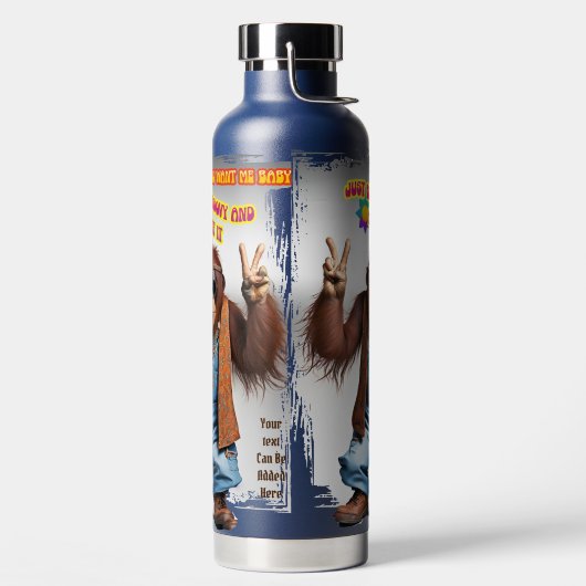 Sticker Waterfles (Links)