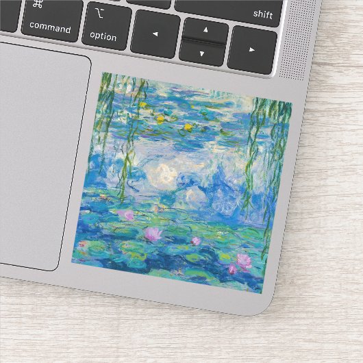 Sticker Waterlilies, 1916-1919 by Claude Monet (Détail)