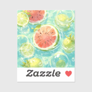 Sticker Watermelon Splash