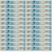 Sticker Waterproof Blue Gold Body Butter Jar Label 1 x 7 (Devant)