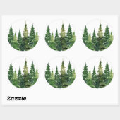 Sticker - Waterverf bos (Vel)