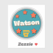 Sticker Watson, Arkansas (Feuille)