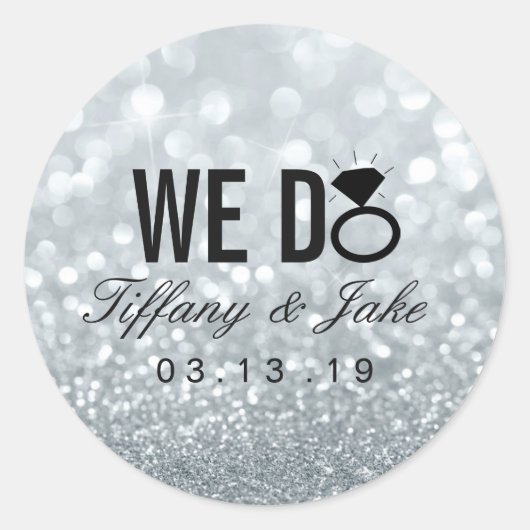 Sticker - WE DO Silver (Voorkant)