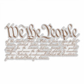 Sticker We the People (Devant)