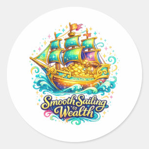 Sticker 'Wealth Ship' voor een vlekkeloze reis