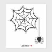 Sticker Web Spider (Feuille)