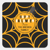 Sticker Web Spider personnalisé (Devant)