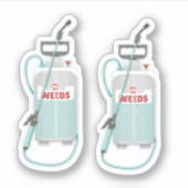 Sticker weed spray garden maintenance (Devant)