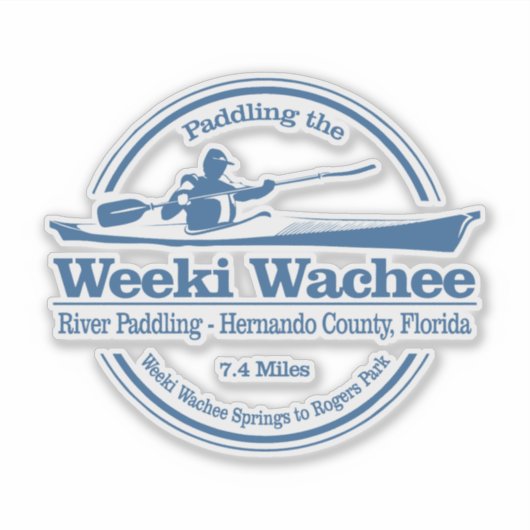Sticker Weeki Wachee River (SK) (Devant)