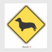 Sticker Weenie Crossing (Feuille)