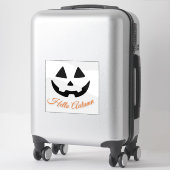 Sticker Welcome October (Sur valise)