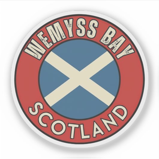Sticker Wemyss Bay, Écosse (Devant)