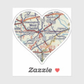 Sticker West Chester PA (Feuille)