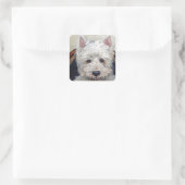 Sticker West Highland Terrier (Sac)