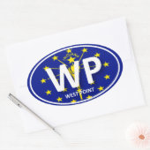 Sticker West Point _ USMA _ Indiana (Enveloppe)