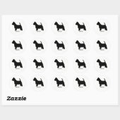 Sticker Westie (Feuille)